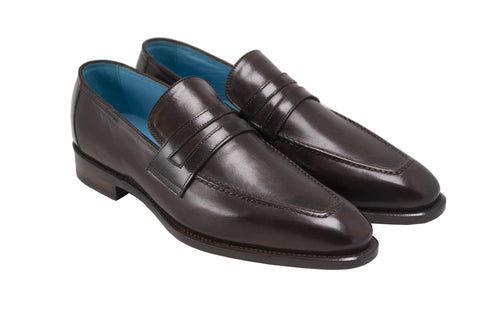 dominique saint paul alex loafer dark brown