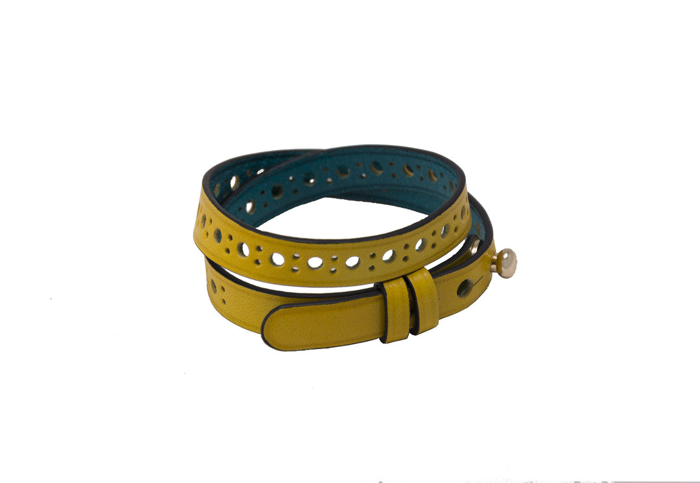 Double hot sale leather bracelet