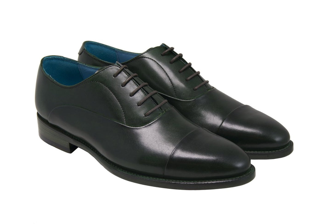 Men's Classic Black Tie Oxford Dress Shoes